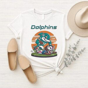 Miami Dolphins Stomp Buffalo Bills Mascot T-Shirt