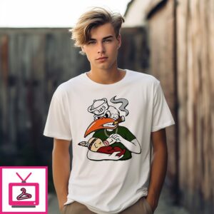 Miami Hurricanes Smoking And Florida State Seminoles Meme T-Shirt