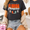 Miami Hurricanes Vs. Florida State Seminoles 2025 State Champions Score T-Shirt