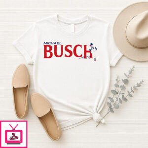 Michael Busch Chicago Cubs Swing Signature T-Shirt