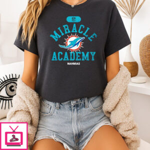Miracle Academy X Miami Dolphins NFL Nahmias T-Shirt