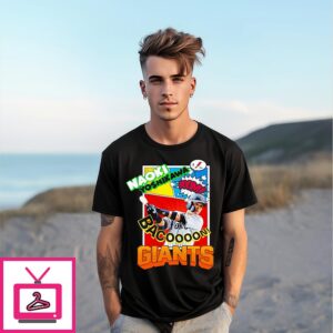 Naoki Yoshikawa Bacoon Giants Baseball Comic T-Shirt