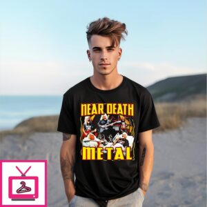 Near Death Metal Graphic T-Shirt