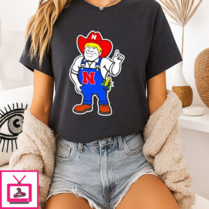 Nebraska Huskers Herbie Mark Mascot T-Shirt