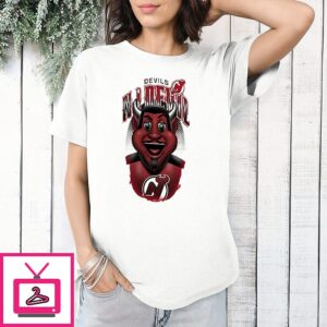 New Jersey Devils Nj Devil Mascot Graphic T-Shirt