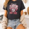New York Giants 4x Super Bowl Champions ’86 ’90 ‘7 ’11 T-Shirt