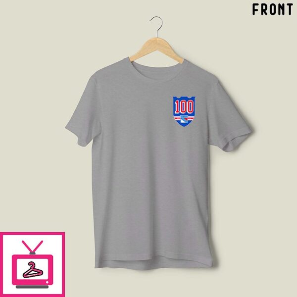 New York Rangers 100th Season Centennial T-Shirt