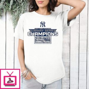 New York Yankees Subway Series Champs World Series 2000 T-Shirt