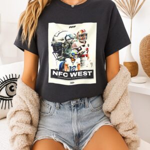 Nfc West Breaking Down The Race T-Shirt Nfc West Breaking Down The Race T-Shirt