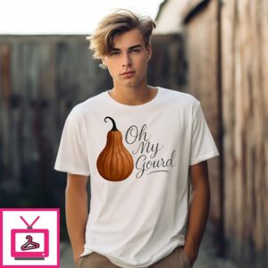 Oh My Gourd Pumpkin Halloween T-Shirt
