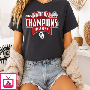 Oklahoma Sooners 2025 NCAA Women’s Gymnastics National Champions T-Shirt