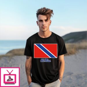 Ole Miss Rebels Trinidad And Tobago Flag T-Shirt