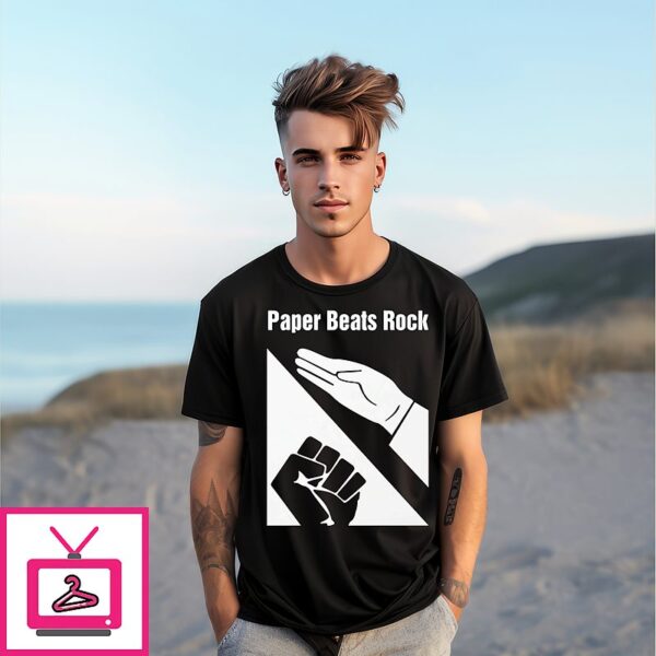 Paper Beats Rock T-Shirt