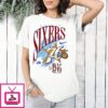 Philadelphia 76ers NBA Est 1946 Classic Map T-Shirt