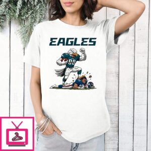Philadelphia Eagles Beat New York Giants Mascot T-Shirt