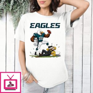 Philadelphia Eagles Beat Pittsburgh Steelers Mascot T-Shirt