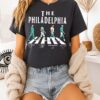 Philadelphia Eagles Players Walking Abbey Road Vintage T-Shirt