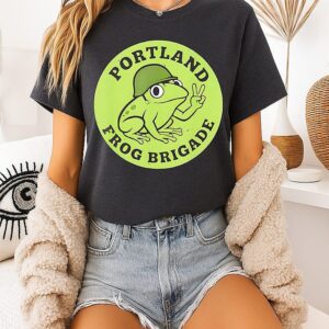 Portland Frog Brigade Protest T-Shirt