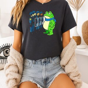 Portland Frog Courage To Speak Up Stand Portland Frog T-Shirt