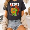 Portland Frog Protester Resist Animals T-Shirt