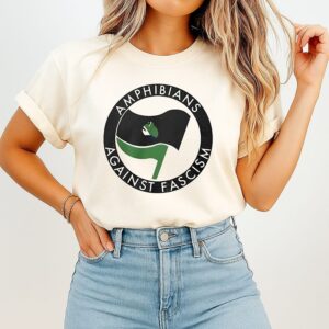 Portland Frogs Amphibians Against Fascism Antifa T-Shirt Portland Frogs Amphibians Against Fascism Antifa T-Shirt