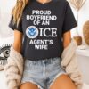 Proud Boyfriend Of An Ice Agent’s Wife Logo T-Shirt