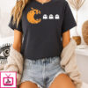 Pumpkin Eating Ghost Halloween T-Shirt