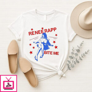 Renee Rapp Pink Tour Bite Me T-Shirt