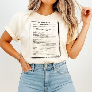 Scary Job Application T-Shirt