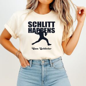 Schlitt Happens Cam Schlittler T-Shirt Schlitt Happens Cam Schlittler T-Shirt