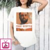 Scottie Scheffler Free Scottie Mugshot Pga Championship Golf T-Shirt
