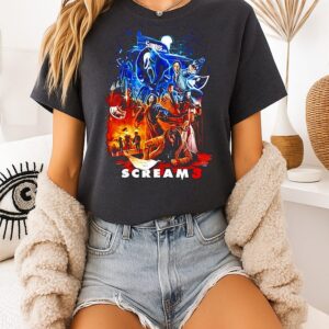 Scream 3 Horror Movie Halloween T-Shirt