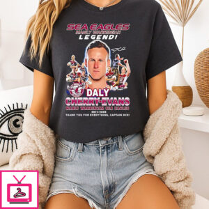 Sea Eagles Manly Warringah 2011 2025 Legend Daly Cherry-Evans Signature T-Shirt