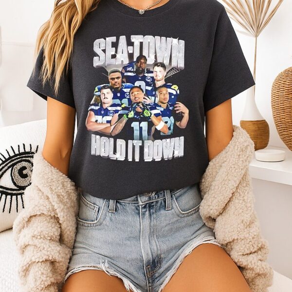 Seahawks Sea Town Hold It Down T-Shirt