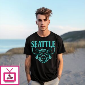 Seattle Mariner Seattle Moose T-Shirt