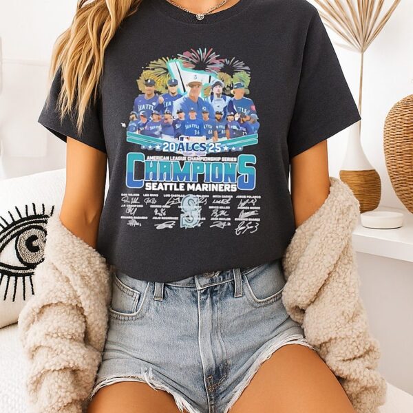 Seattle Mariners 2025 Al Champions T-Shirt