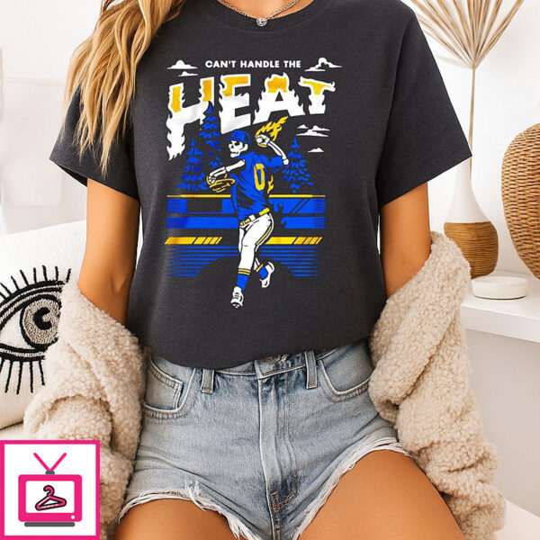 Seattle Mariners Can’t Handle The Heat Skeleton T-Shirt