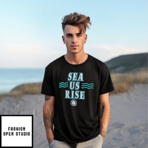 Seattle Mariners Sea US Rise 2025 T-Shirt