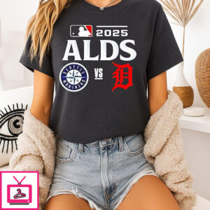 Seattle Mariners Vs Detroit Tigers 2025 Mlb Alds Matchup T-Shirt