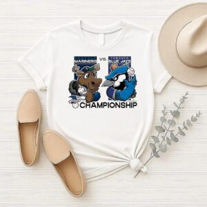 Seattle Mariners Vs Toronto Blue Jays 2025 Mlb League Championship Series Mascot T-Shirt