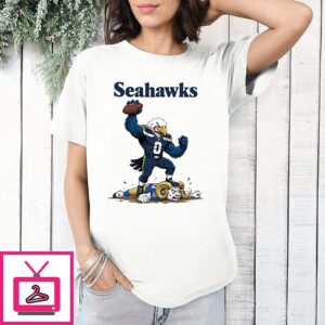 Seattle Seahawks Beat Los Angeles Rams Mascot T-Shirt