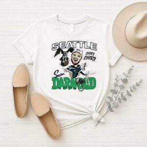 Seattle Seahawks Superstar Sam Darnold Caricature T-Shirt