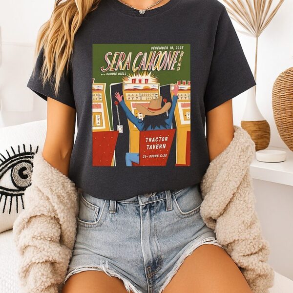 Sera Cahoone December 18, 2025 Tractor Tavern, Seattle, Wa T-Shirt