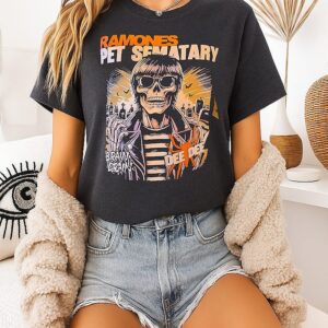 Skeleton Ramones Pet Sematary T-Shirt