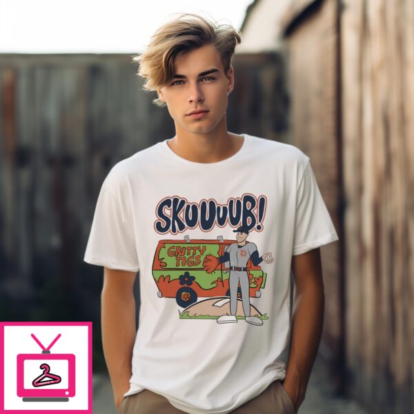 Skuuuub Tarik Skubal Detroit Tigers Gritty Tigs T-Shirt