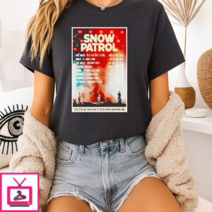 Snow Patrol UK Ireland Tour 2026 T-Shirt