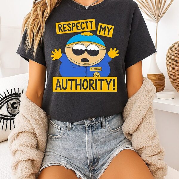 South Park Cartman Respect My Authority T-Shirt