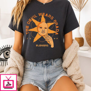 Sunflower Face The Devil Wears Prada 2025 Drop T-Shirt