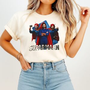 Superhero Suparmaan Graphic T-Shirt