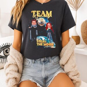 Team Warrky Sarah & David Steal The Moon T-Shirt